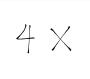 4X